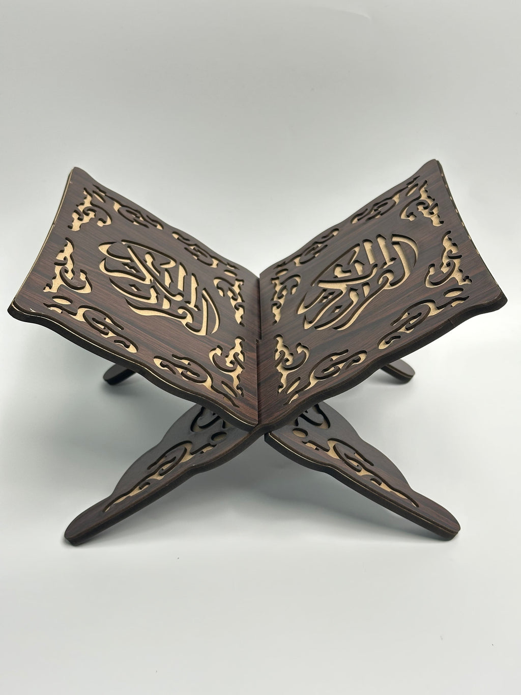 Porte Coran en bois - Taupe