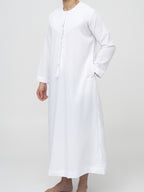 Qamis Dubai blanc Premium - Al Emad