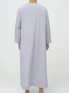Qamis Dubai gris Premium - Al Emad
