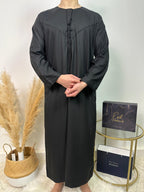 Qamis Dubai - Noir - Al Emad - My Qamis Homme