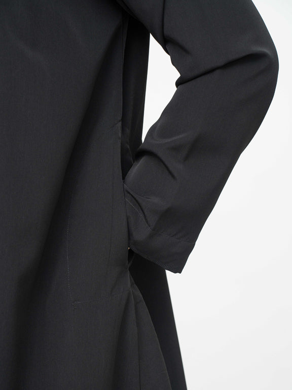 Qamis Dubai noir Premium - Al Emad