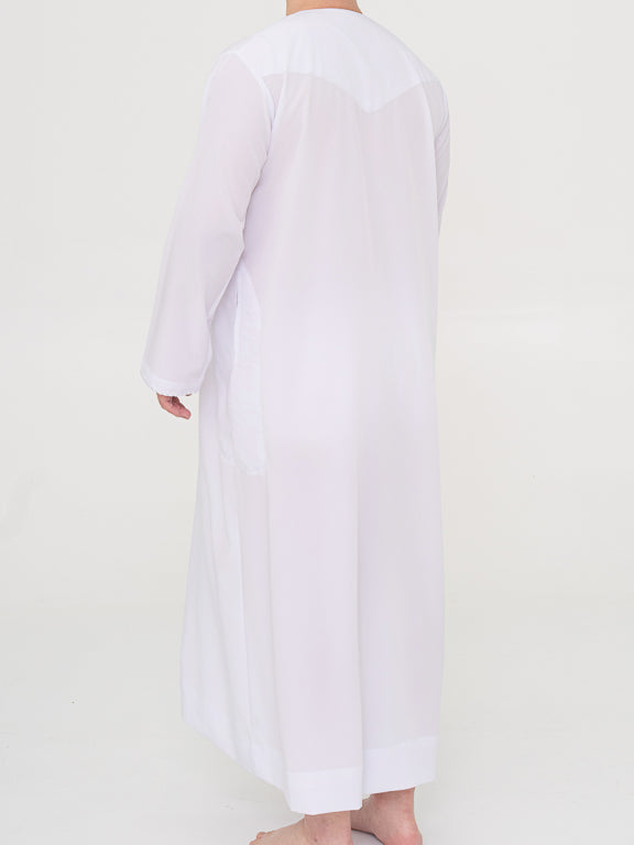 Qamis Emirati blanc Premium - Al Emad