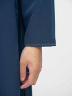 Qamis Emirati bleu marine Premium - Al Emad