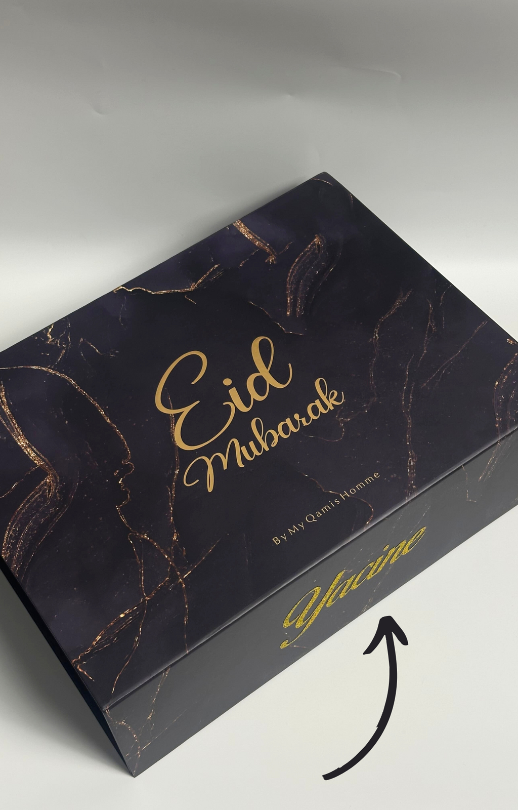 Coffret Cadeau Eïd Mubarak Personnalisé + Sac (+12€)