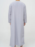 Qamis Emirati Gray Premium - Al Emad