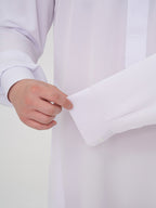 Qamis enfant - Qamis Saoudien Premium Al Emad - Blanc