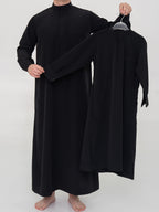 Qamis enfant - Qamis Saoudien Premium Al Emad - Noir