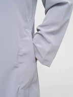 Marokkanische Qamis lange graue Ärmel - Al Emad