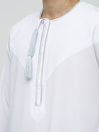 Qamis Omani blanc Premium - Al Emad