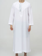 Qamis Omani Premium - Blanc