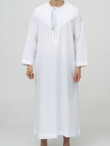Qamis omani weiße Premium - Al Emad