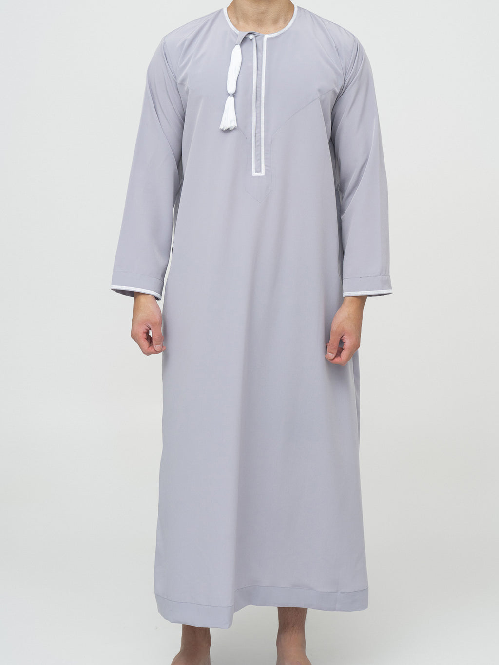 Qamis Omani Premium - Gris