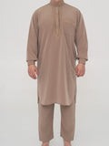 Qamis Pakistanais Premium - Taupe