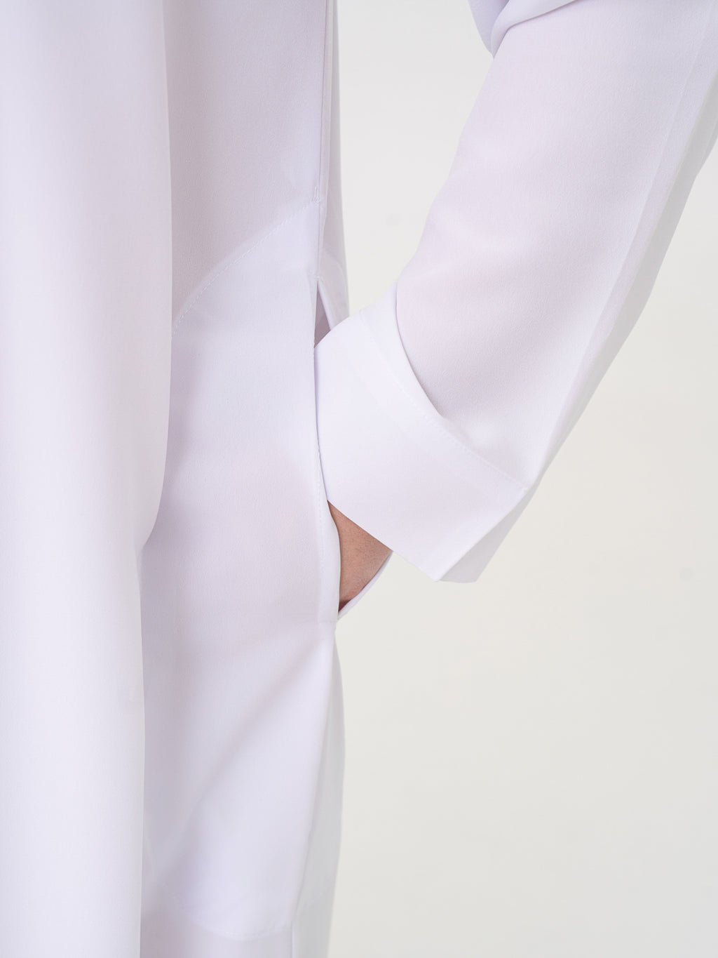 Qamis Qatari Premium - Blanc