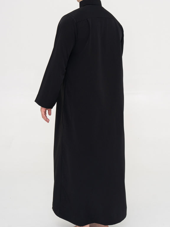 Qamis Qatari noir - Al Emad