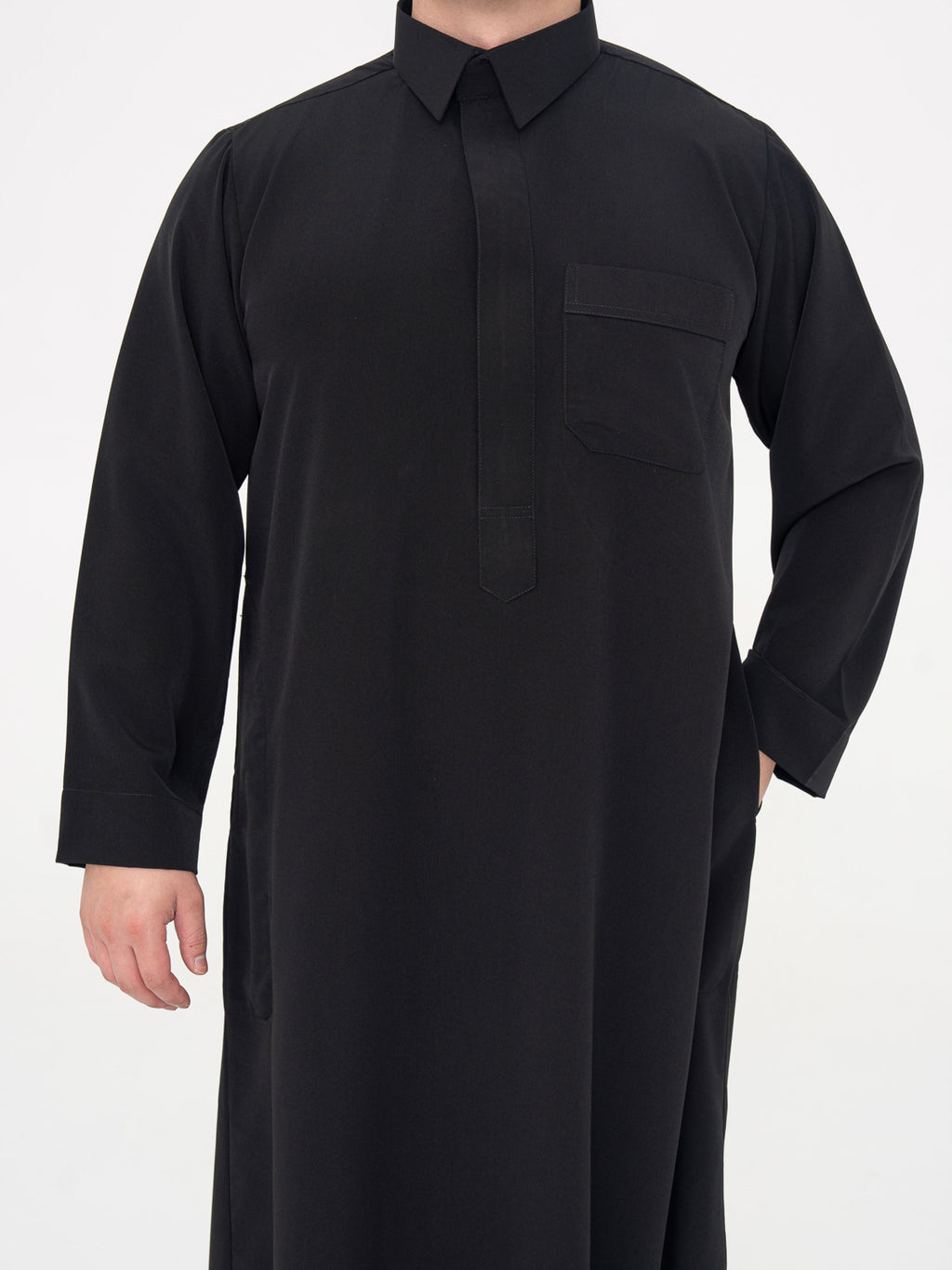 Qamis Qatari Premium - Noir
