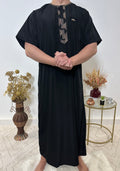 Qamis Manches courtes Collection 23 - Noir