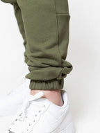 Sarouel cargo en 100% coton - Kaki