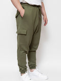 jogging sarouel kaki cargo