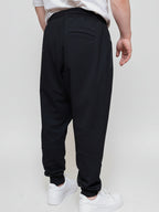 Sarouel Jogging en coton - Noir