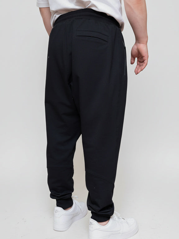 Sarouel Jogging en coton - Noir