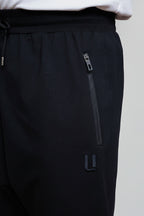 Sarouel Jogging en coton - Noir