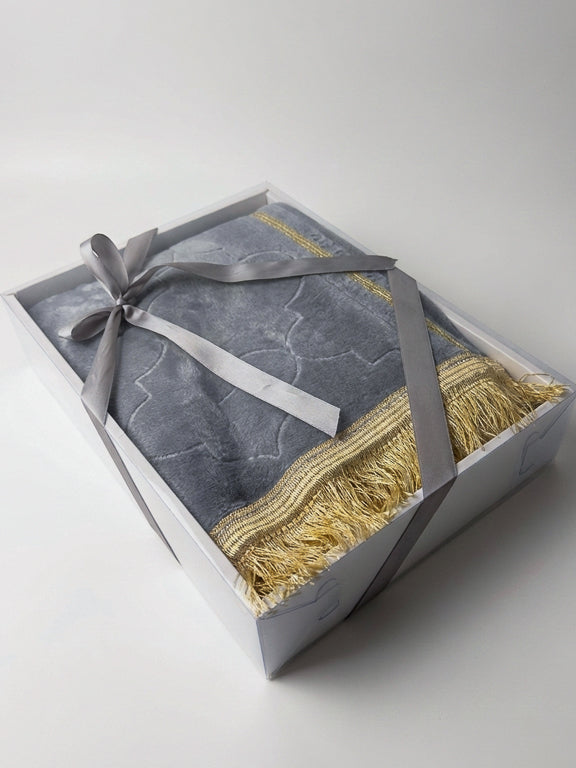 Grey Prayer Mat Diamond design