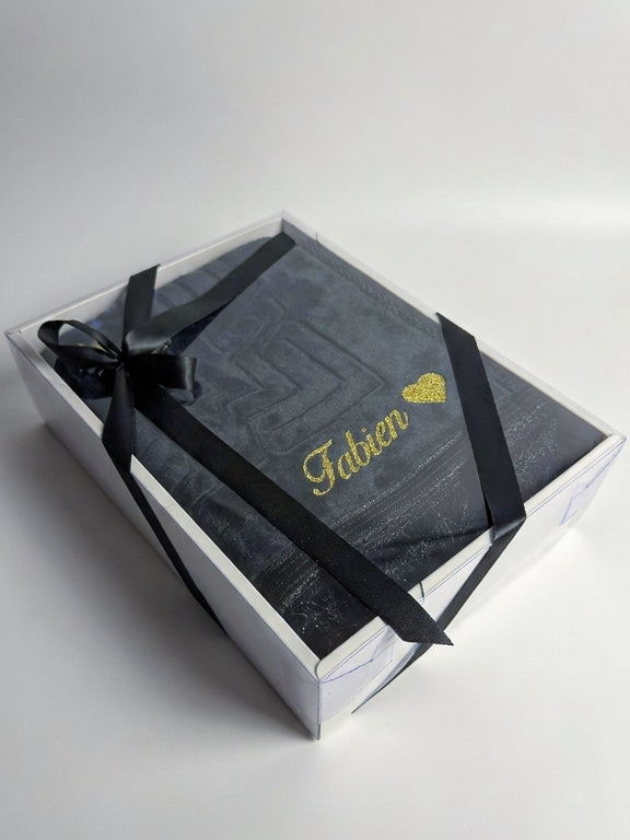 Tapis de prière épais rectangle - Noir