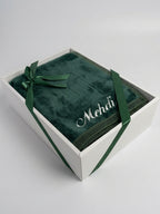 Tapis de prière épais rectangle - Vert