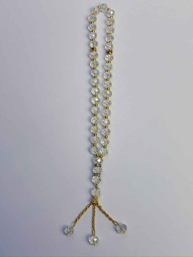 tasbih de 33 perles blanc