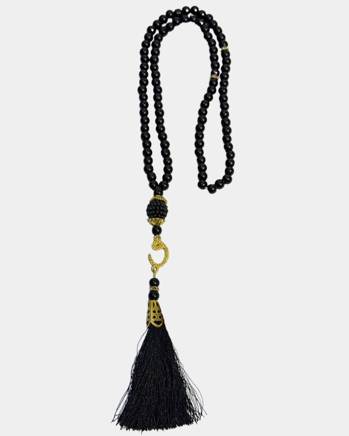 Tasbih Black - Islamischer Rosenkranz