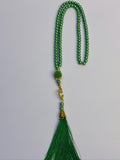 tasbih de 99 perles vert