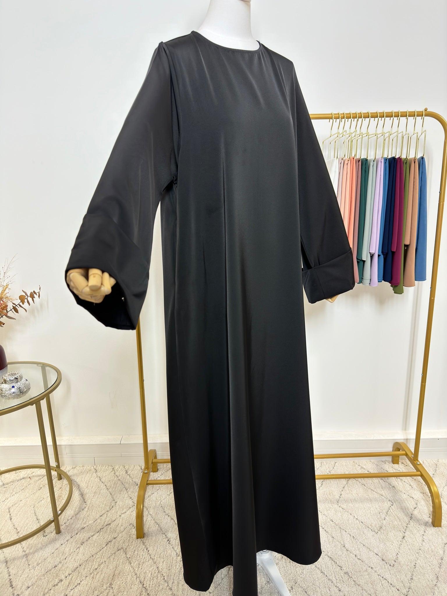 Abaya simple Myla - Noir - My Qamis Homme