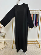 Abaya simple Myla - Noir - My Qamis Homme