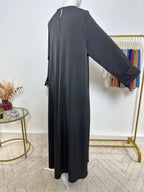 Abaya simple Myla - Noir - My Qamis Homme