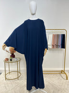 Abaya simple Soraya - Bleu Marine - My Qamis Homme