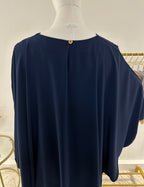 Abaya simple Soraya - Bleu Marine - My Qamis Homme