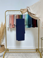Hijab en Soie de Medine - Bleu Marine - My Qamis Homme