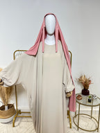 Hijab Jersey Lycra épais - Hijab à enfiler - Rose - My Qamis Homme
