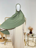 Hijab Jersey Lycra épais - Hijab à enfiler - Vert - My Qamis Homme