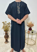 Qamis Manches Courtes - Bleu Marine - My Qamis Homme
