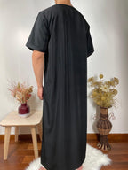 Qamis Manches Courtes - Noir - My Qamis Homme